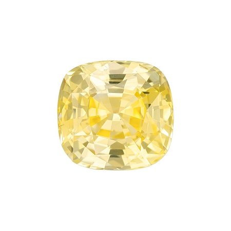 1.27 ct Cushion Yellow Natural Sapphire
