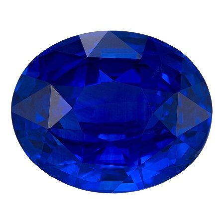 8.21 ct Oval Blue Natural Sapphire