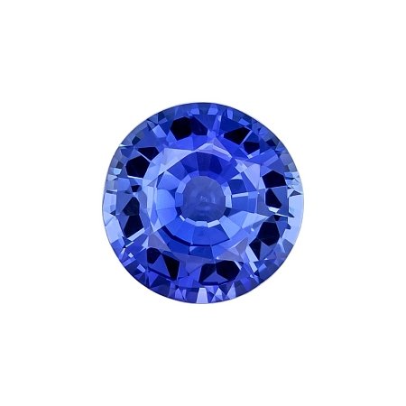 0.94 ct Round Blue Natural Sapphire