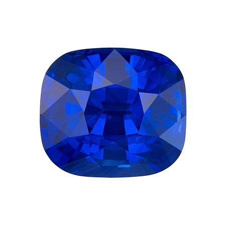 3.04 ct Cushion Blue Natural Sapphire