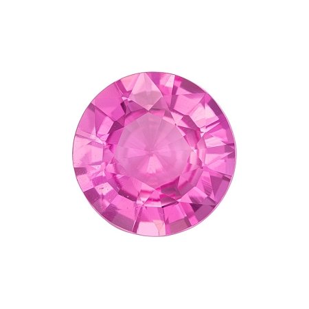 1.06 ct Round Pink Natural Sapphire