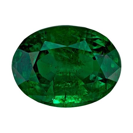 2.97 ct Oval Green Natural Emerald