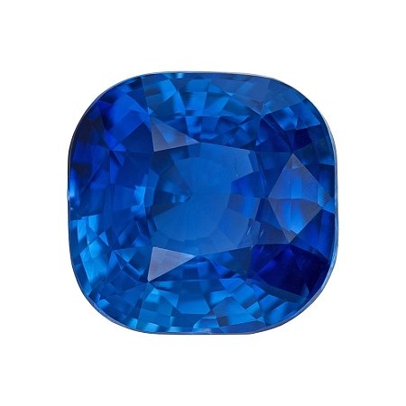 3.07 ct Cushion Blue Natural Sapphire
