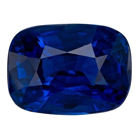 8.07 ct Cushion Blue Natural Sapphire