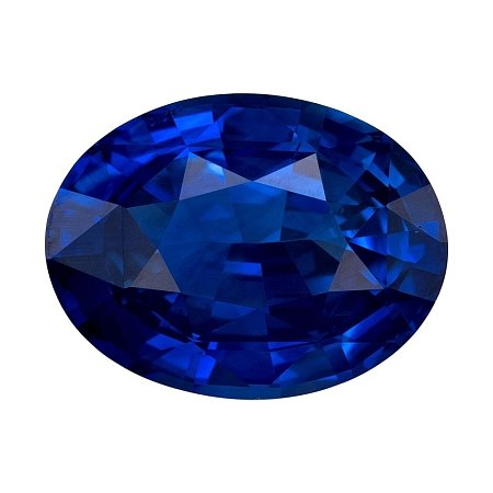 3.52 ct Oval Blue Natural Sapphire