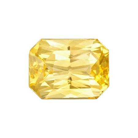 1.50 ct Radiant Yellow Natural Sapphire