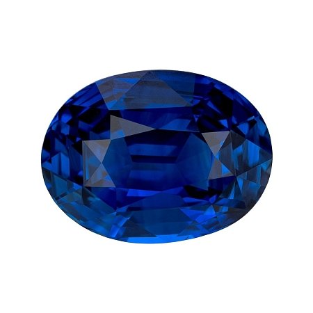 2.86 ct Oval Blue Natural Sapphire