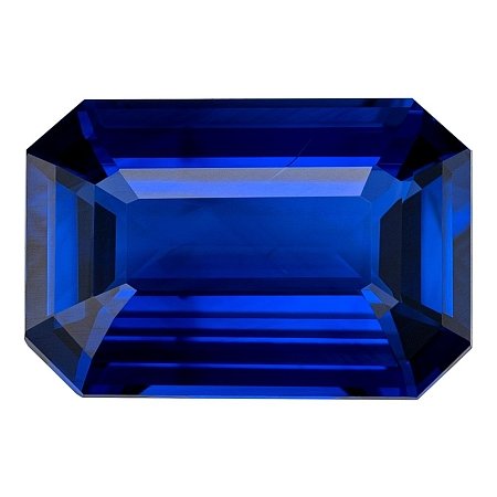 5.55 ct Emerald Blue Natural Sapphire