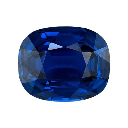 3.09 ct Cushion Blue Natural Sapphire