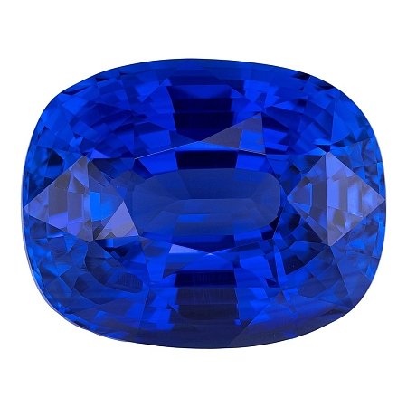 15.27 ct Cushion Blue Natural Sapphire
