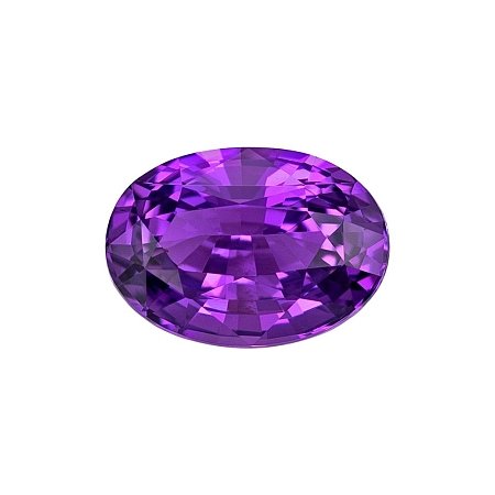 1.03 ct Oval Purple Natural Sapphire