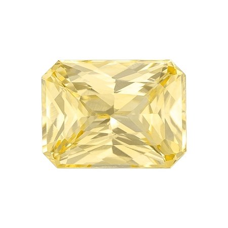 1.60 ct Radiant Yellow Natural Sapphire