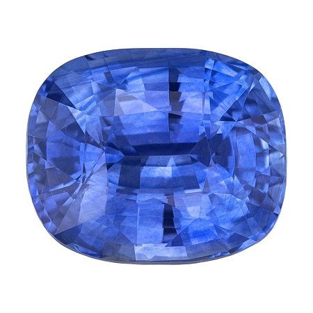 5.52 ct Cushion Blue Natural Sapphire