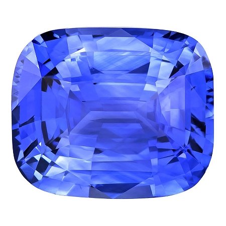8.84 ct Cushion Blue Natural Sapphire