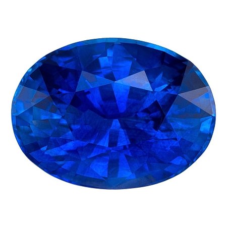 5.48 ct Oval Blue Natural Sapphire