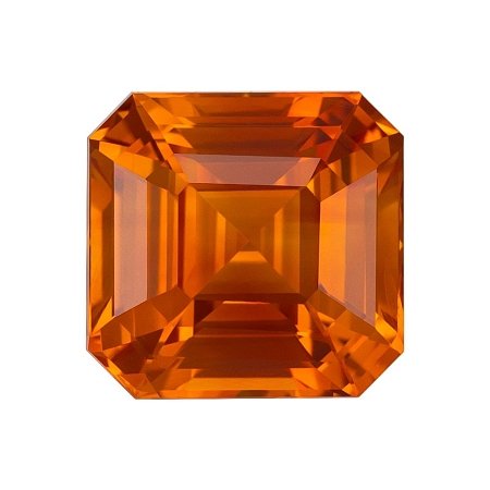 3.01 ct Emerald Orange Natural Sapphire