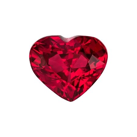 1.25 ct Heart Red Natural Ruby