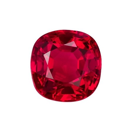 1.50 ct Cushion Red Natural Ruby
