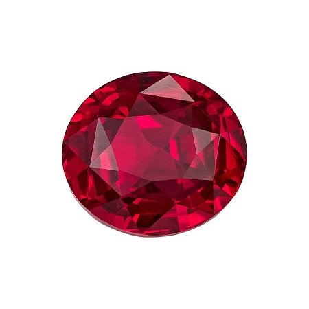 2.01 ct Oval Red Natural Ruby
