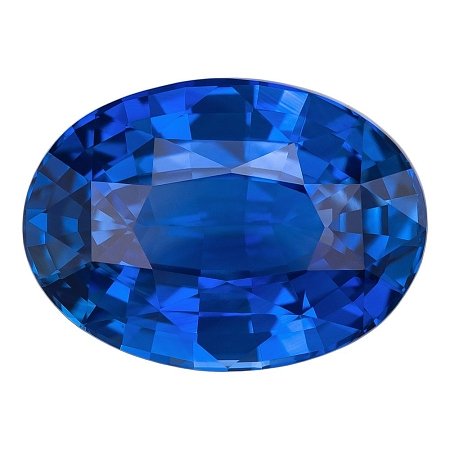 5.15 ct Oval Blue Natural Sapphire