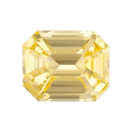 2.52 ct Emerald Yellow Natural Sapphire