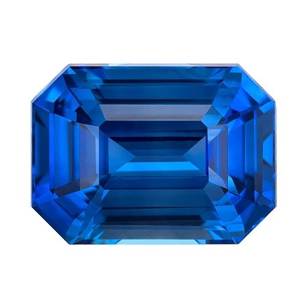 4.05 ct Emerald Blue Natural Sapphire