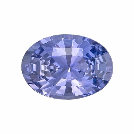 1.69 ct Oval Purple Natural Sapphire