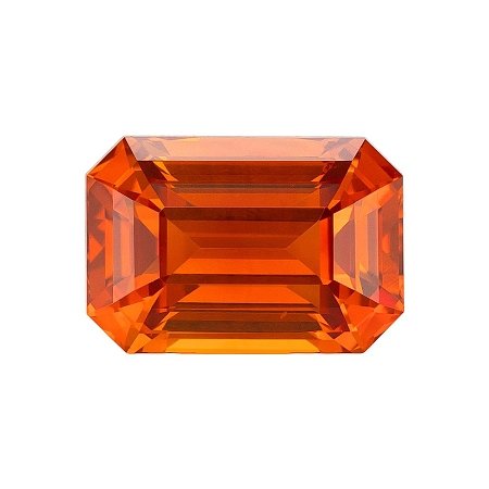 2.11 ct Emerald Orange Natural Sapphire