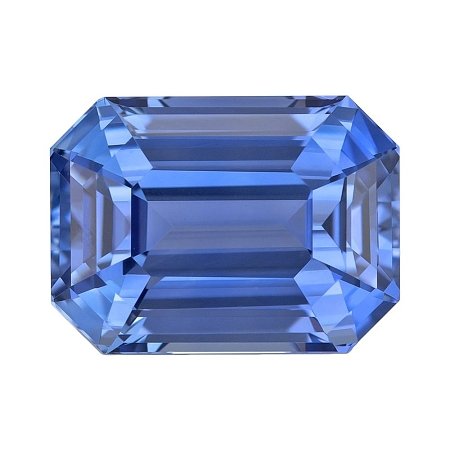 4.31 ct Emerald Blue Natural Sapphire