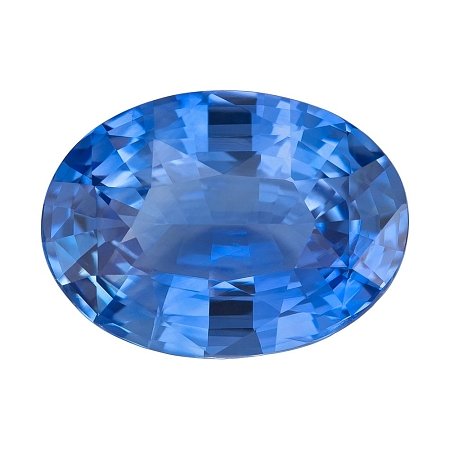 3.19 ct Oval Blue Natural Sapphire