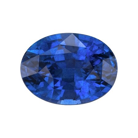 2.66 ct Oval Blue Natural Sapphire