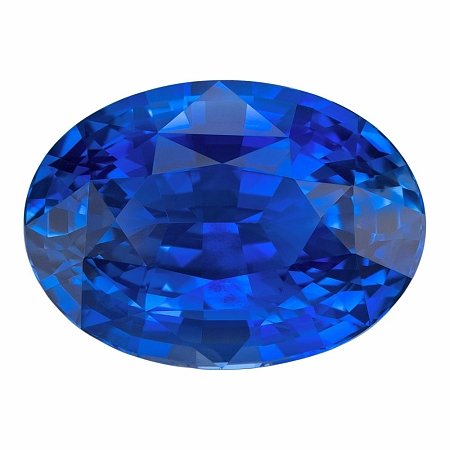 5.03 ct Oval Blue Natural Sapphire
