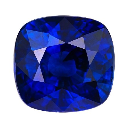 6.07 ct Cushion Blue Natural Sapphire