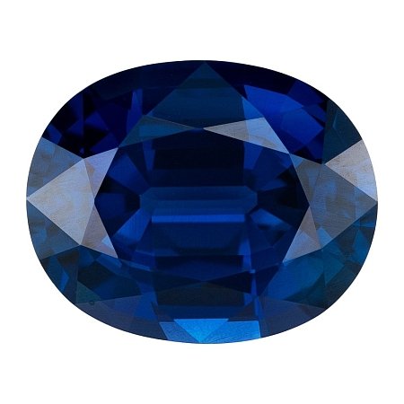 4.94 ct Oval Blue Natural Sapphire