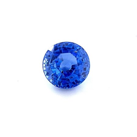 4.16 ct Round Blue Natural Sapphire