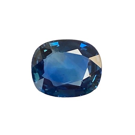 6.20 ct Cushion Blue Natural Sapphire