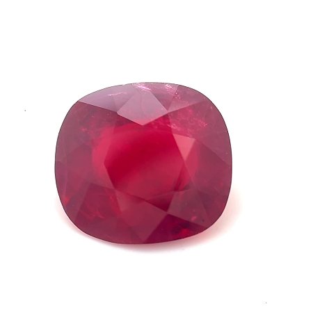 3.09 ct Cushion Red Natural Ruby