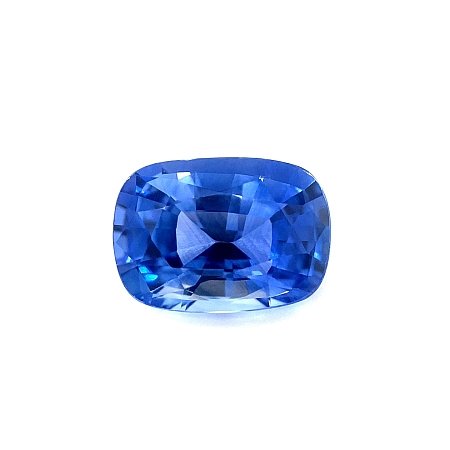 3.07 ct Cushion Blue Natural Sapphire