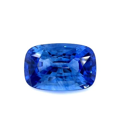 5.06 ct Cushion Blue Natural Sapphire