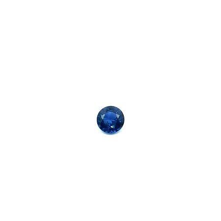 0.62 ct Round Blue Natural Sapphire
