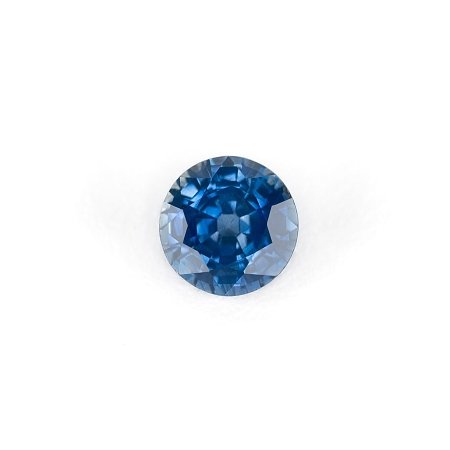1.26 ct Round Blue Natural Sapphire