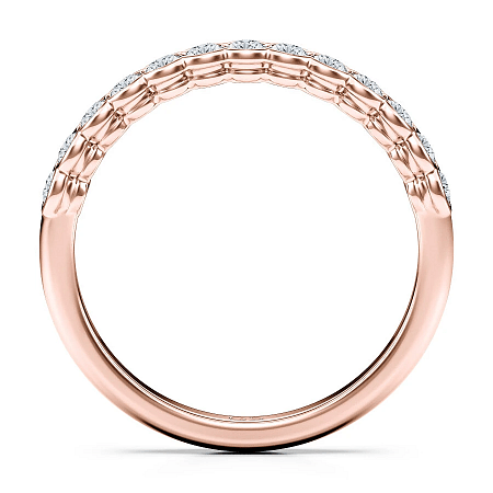 Selena Wedding Ring with Natural Diamonds 0.43ct Total Weight