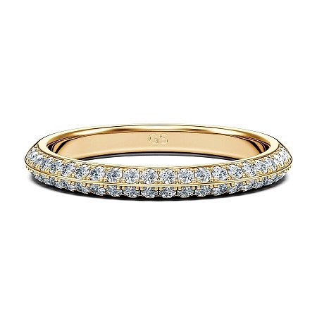 Tribute Wedding Ring with Diamond 0.25ct Total Weight