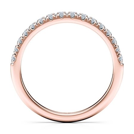 Tribute Wedding Ring with Diamond 0.31ct Total Weight