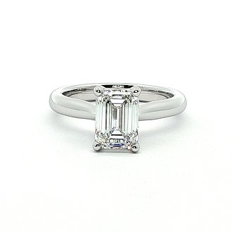 Dalia Engagement Ring with IGI LG Diamond 1.1cts Total Weight