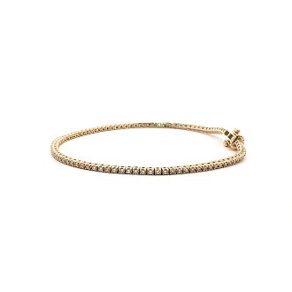 Tennis Bracelet with LG Diamonds 1ct Total Weight