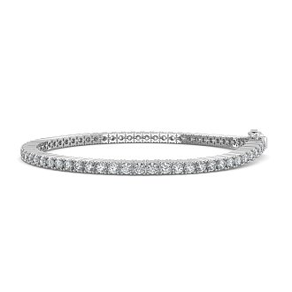 Tennis Bracelet with Round Lab Grown Diamonds 4cts Total Weight