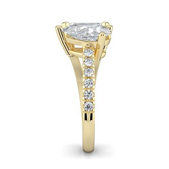 Toi&Moi 2 Stones Ring with IGI LG Diamonds 2.68cts Total Weight