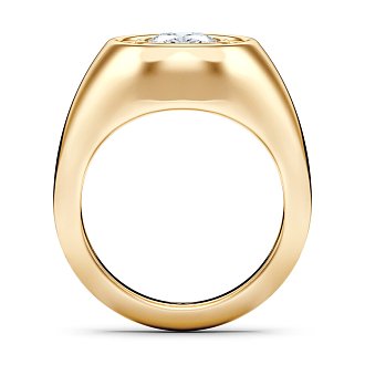 Signet Engagement Ring