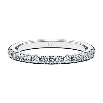 Angeli Wedding Ring with Natural Diamonds 0.33ct Total Weight
